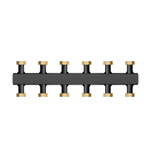 Коллектор котловой Smart Install для 3 контуров 1 1/2 накидная гайка 90 кВт SICK80125NG04