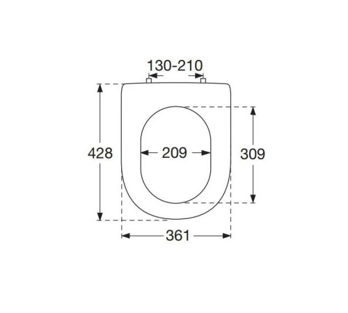 Сиденье для унитаза с крышкой Villeroy & Boch Hommage SoftClose белый 8809S1R1
