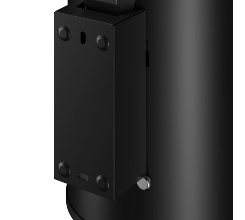 Ведро для мусора настенное KEUCO PLAN 3 л черный матовый 14977 370000