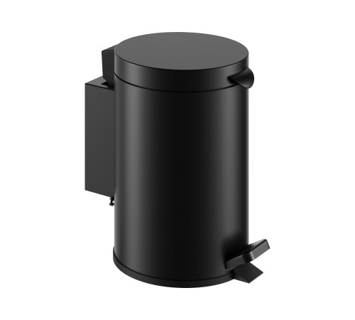 Ведро для мусора настенное KEUCO PLAN 3 л черный матовый 14977 370000