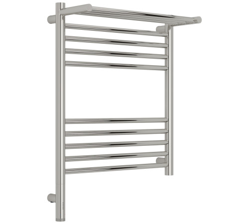 Полотенцесушитель электрический Сунержа Богема 3.1 с 1 полкой 500x600 мм левый без покрытия 00-6006-6050