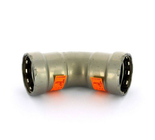 Угольник 45 градусов Viega Megapress пресс оцинкованная сталь 1 694593