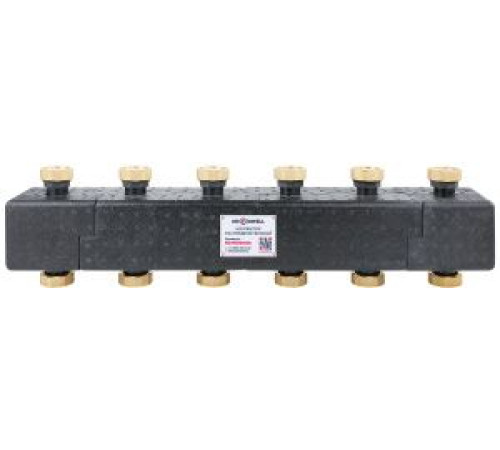 Коллектор распределительный Kromwell стальной 5 отопительных контуров KW.MUHD6006