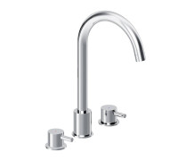 Смеситель для раковины AM.PM Scandinavian Pure на 3 отверстия 360200000