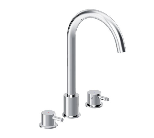 Смеситель для раковины AM.PM Scandinavian Pure на 3 отверстия 360200000