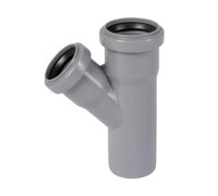 Тройник для внутренней канализации Ostendorf HTEA 50/40 мм 45° 112210