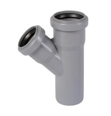 Тройник для внутренней канализации Ostendorf HTEA 50/40 мм 45° 112210