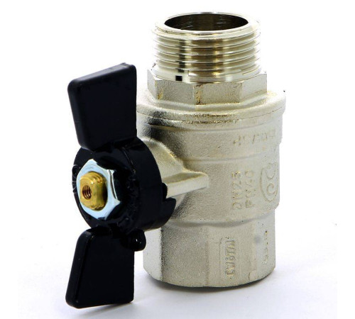 Кран шаровой Bugatti Oregon 1 НВ бабочка 03070070