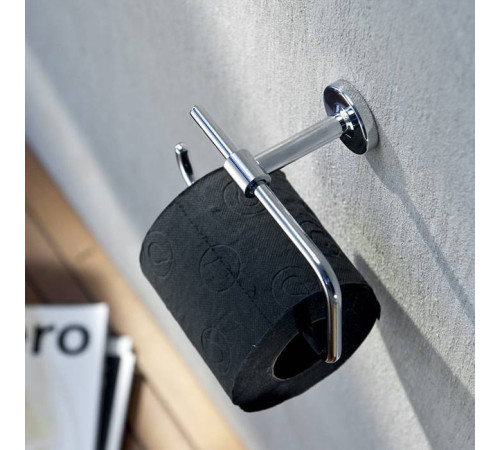 Бумагодержатель Bertocci Cinquecento подвесной без крышки хром 110 0503 0000