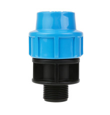 Муфта компрессионная Политэк 25 x 3/4 Н для труб ПНД 506686