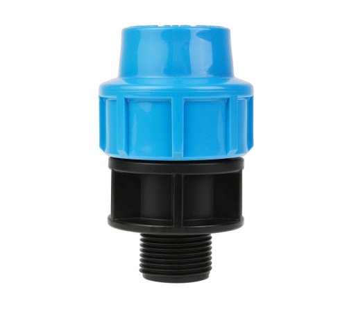 Муфта компрессионная Политэк 25 x 3/4 Н для труб ПНД 506686