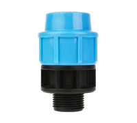 Муфта компрессионная Политэк 32 x 1 Н для труб ПНД 506688