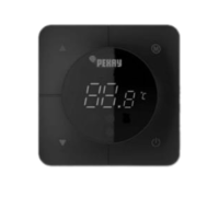 Терморегулятор REHAU Nea 230 В черный монтаж в подрозетник 13372303001