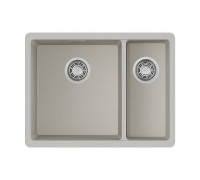 Кухонная мойка Omoikiri Kata 55-2-U-PA Artgranit 55x42 см пастила 4993386
