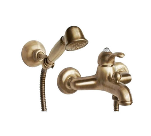Смеситель для ванны с душевым гарнитуром Fiore Jafar Sky бронза 84ZZ5103