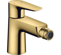 Смеситель для биде Hansgrohe Talis E со сливным гарнитуром полированное золото 71720990