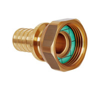 Переход Hoobs с накидной гайкой на плоское уплотнение 25x3.5-G1 HB-PEXNG-253511