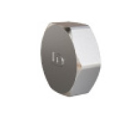 Заглушка латунная никелированная LD Pride DN40 1 1/2 ВР LD.67.504.40