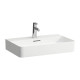 Тумба с раковиной Laufen Val 63.5х39х53 см 2 ящика подвесная белая матовая 8.1028.4.000.104.1/4.0231.2.110.260.1