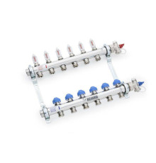 Коллектор Hogart HKV-D 6 выходов 1x3/4 EK нержавеющая сталь 12080611002