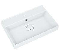 Раковина Kirovit Вилис 650 655х470х165 мм с керамической накладкой 4610119204013