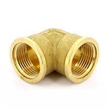 Угольник латунный Tiemme 90° ВВ 1 1500017