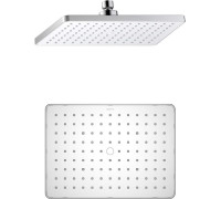 Верхний душ прямоугольный Aquanet 260x188x68 мм хром AQ2087CR