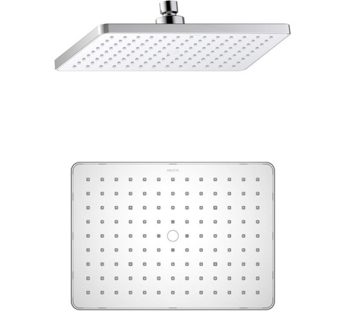 Верхний душ прямоугольный Aquanet 260x188x68 мм хром AQ2087CR