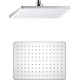 Верхний душ прямоугольный Aquanet 260x188x68 мм хром AQ2087CR