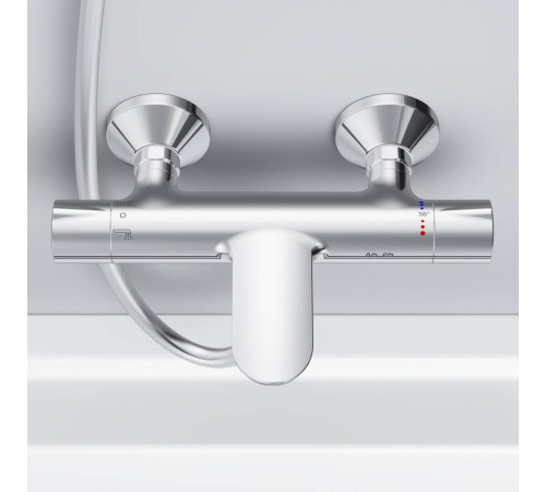 Смеситель для ванны и душа AM.PM Like с термостатом F8050000