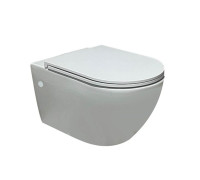 Унитаз подвесной Azzurra Lilac 56x36 см безободковый Tornado LIVCSP000000BI