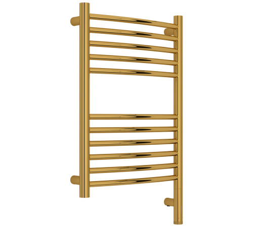 Полотенцесушитель электрический Сунержа Богема 3.1 выгнутая 400x600 мм правое подключение золото глянец 03-6003-6040