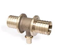 Тройник переходной REHAU RAUTITAN RX+ 20-16-20 бронза 14570613001