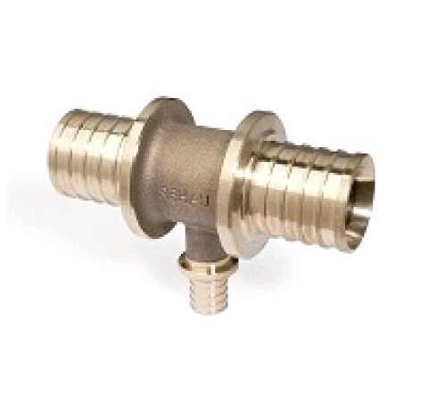 Тройник редукционный REHAU RAUTITAN RX+ 25-20-25 мм бронза 14570633001