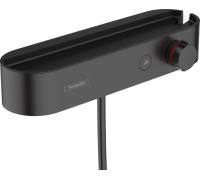 Термостат для душа hansgrohe ShowerTablet Select черный матовый 24360670