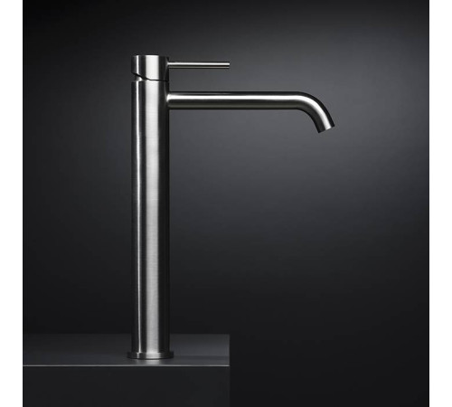 Смеситель для раковины Newform X-STEEL 316 высокий излив 190 мм Inox 69615X.50.050