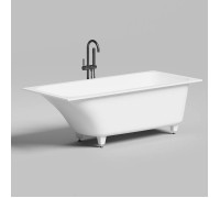Ванна встраиваемая Salini Orlanda Kit 170х75х60 см S-Sense белый глянцевый 102117G