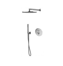 Комплект для душа Gattoni MD со смесителем верхний душ 300 мм ручной душ хром MD790/22C0