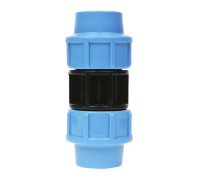 Муфта равнопроходная резьбозажимная Джилекс 25х25 мм 9252