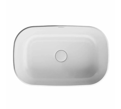 Раковина встраиваемая сверху Kerama Marazzi Magica 65.5х42 см без отверстия белый глянец MA.wbi.65