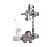 Смесительный насосный узел для теплого пола Gappo G1491 1 дюйм 20-60 °C G1491