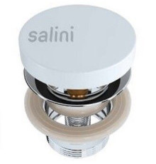 Донный клапан для ванн Salini D 402 белый матовый 152301M