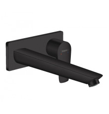 Смеситель для раковины Hansgrohe Talis E настенный внешняя часть 225 мм черный матовый 71734670