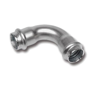 Отвод 90° Sanha NiroPress AISI 304L ВПр-ВПр 15 мм 91002A153