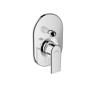 Смеситель для ванны hansgrohe Vernis Shape на 2 потребителя внешняя часть хром 71458000