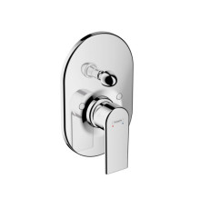 Смеситель для ванны hansgrohe Vernis Shape на 2 потребителя внешняя часть хром 71458000