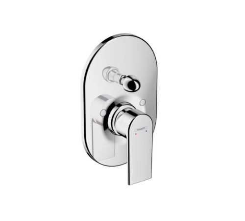 Смеситель для ванны hansgrohe Vernis Shape на 2 потребителя внешняя часть хром 71458000