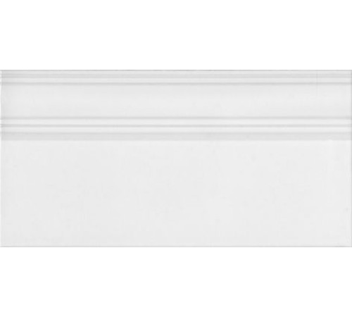 Плинтус Kerama Marazzi Монфорте белый обрезной 20х40 см FME006R