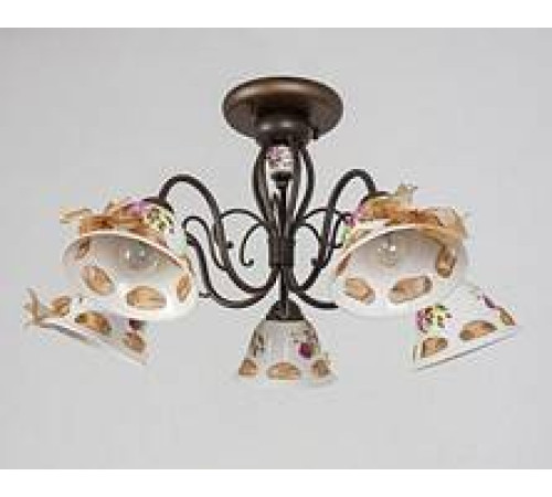 Люстра на штанге Abrasax Emilia MDK9424/5B Coffee