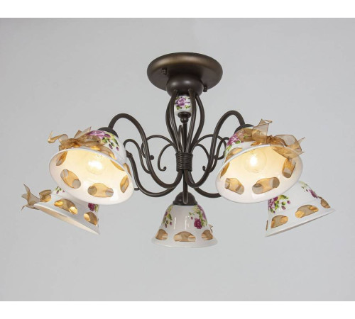 Люстра на штанге Abrasax Emilia MDK9424/5B Coffee